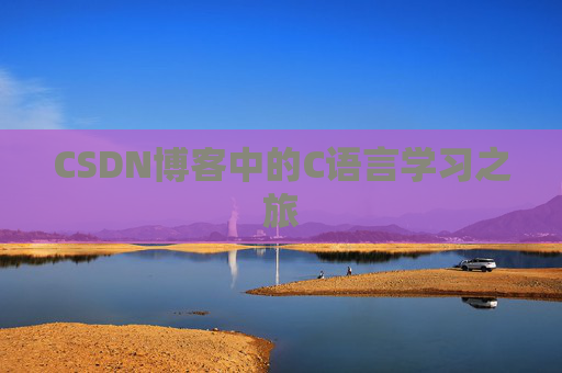 CSDN博客中的C语言学习之旅